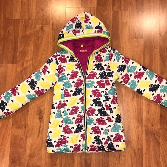 Kids Hatley Reversible Puffer Coat 
